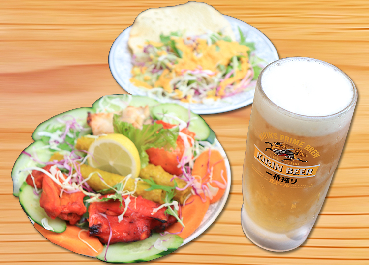豊明 ランチ ビールセット