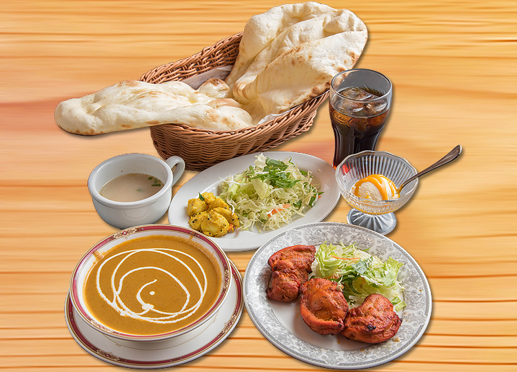 豊明 ディナー チキンティッカセット